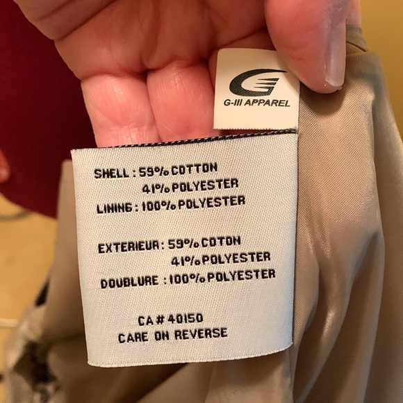 Black Rivet Lightweight Belted Trench Coat - Picture 13 of 14